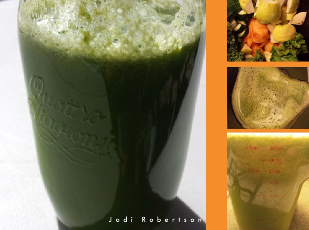 Cantaloupe Pear Apple Cucumber Kale Lettuce Juice 