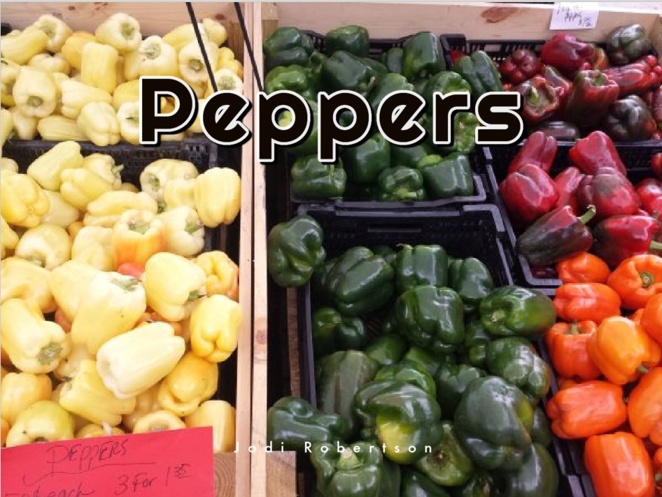 Peppers at Irma's Farm Stand |