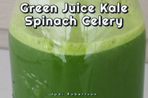 Green Juice Kale Spinach Celery