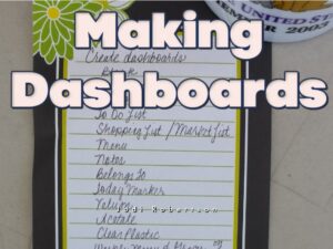 Making Dashboards