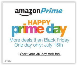 Amazon Prime Day July 15