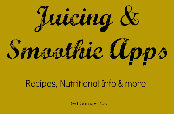Juicing and Apps | Red Garage Door