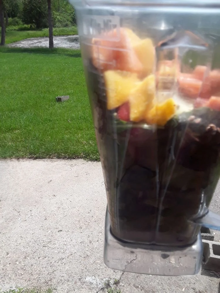 Tropical Fruit Green Smoothie