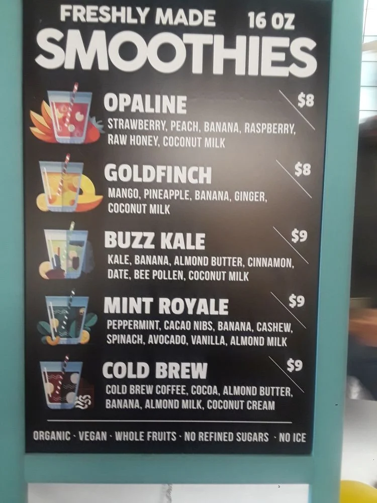 Marilyn's Menu inside the Royal Oak Farmers Market