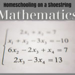 Math Homeschooling on a Shoestring