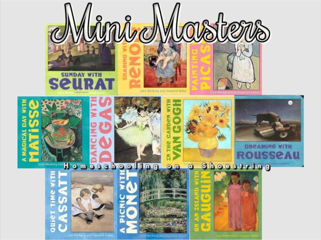 Mini Art Masters Books