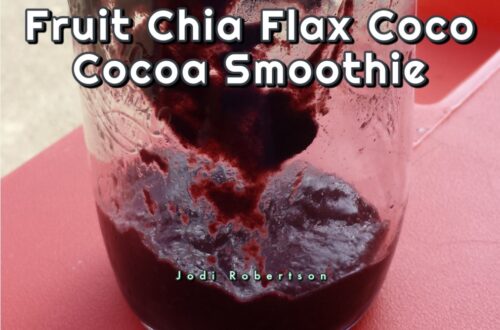 Fruit Chia Flax Coco Cocoa Smoothie