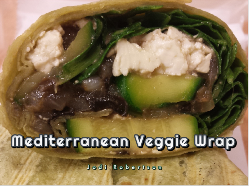 Mediterranean Veggie Wrap at Better Health Market