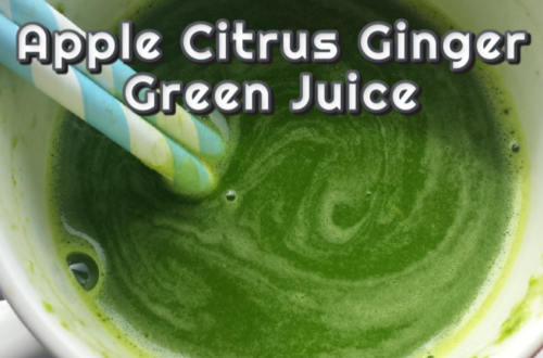 Apple Citrus Ginger Green Juice