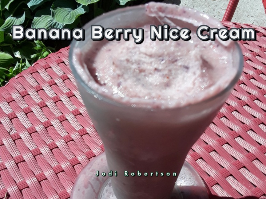 Banana Berry Nice Cream