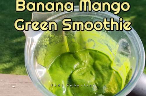 Banana Mango Green Smoothie