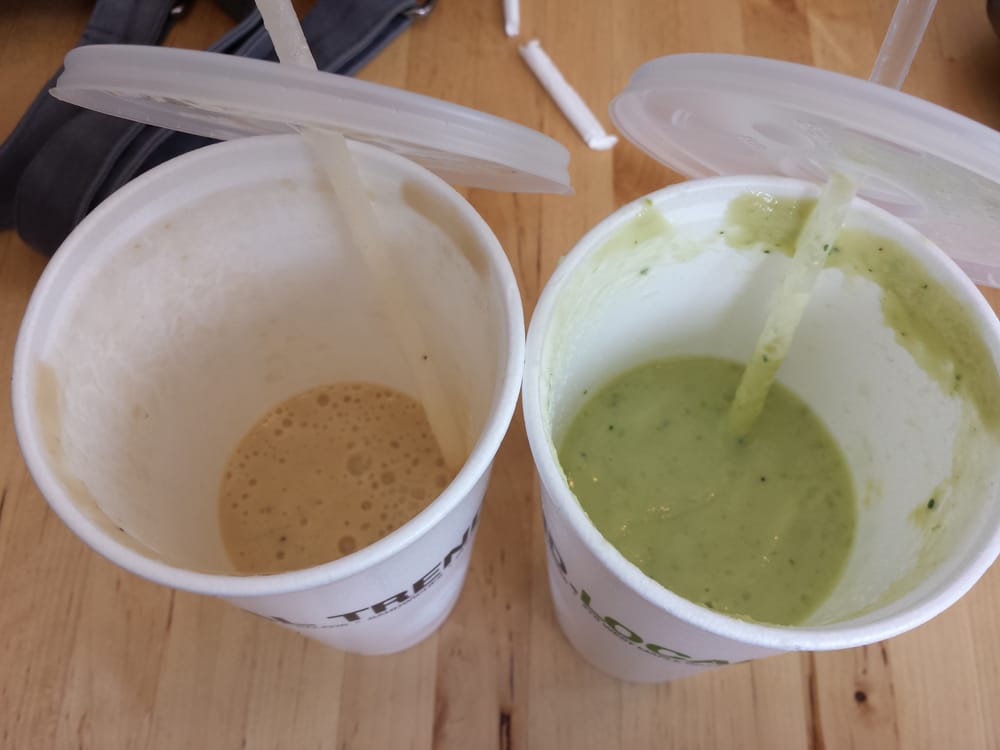 Bardha's and The Boss smoothies from Beyond Juice Birmingham