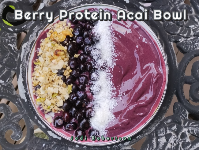 Berry Protein Acai Bowl