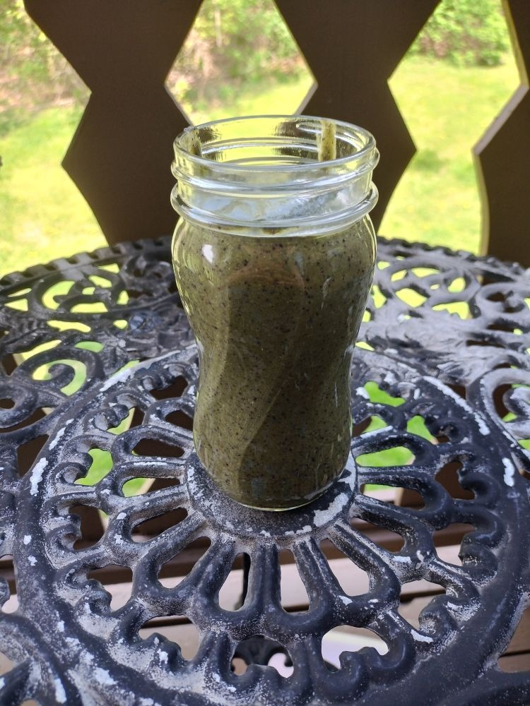 Blueberry Basil Smoothie