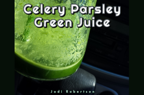Celery Parsley Green Juice