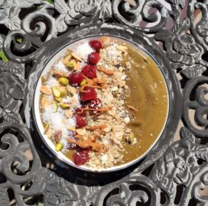 Cherry Mango Power Smoothie Bowl