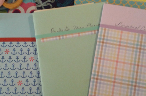 DIY Planner Pocket Booklets