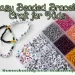 Easy Beaded Bracelet Craft for Kids