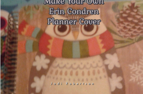 Erin Condren Homemade Planner Cover