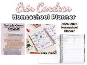 Erin Condren Homeschool Planner 2024-2025