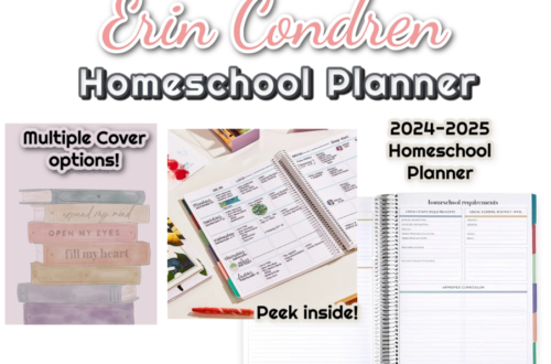 Erin Condren Homeschool Planner 2024-2025