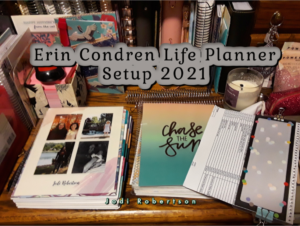 Erin Condren Life Planner Setup 2021