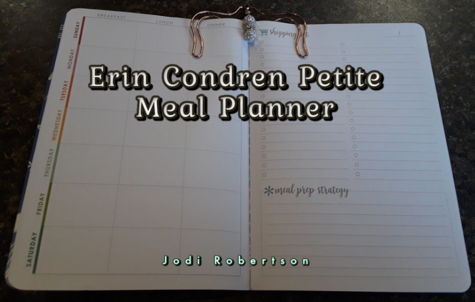 Erin Condren Petite Meal Planner