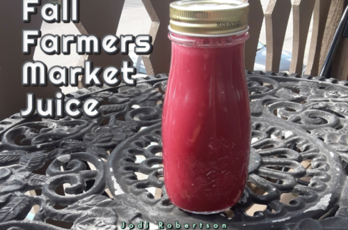 Fall Farmers Market Juice