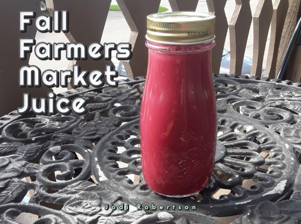 Fall Farmers Market Juice