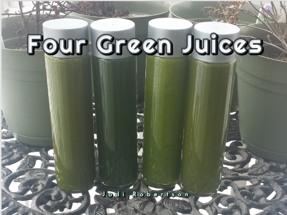 Four Green Juices