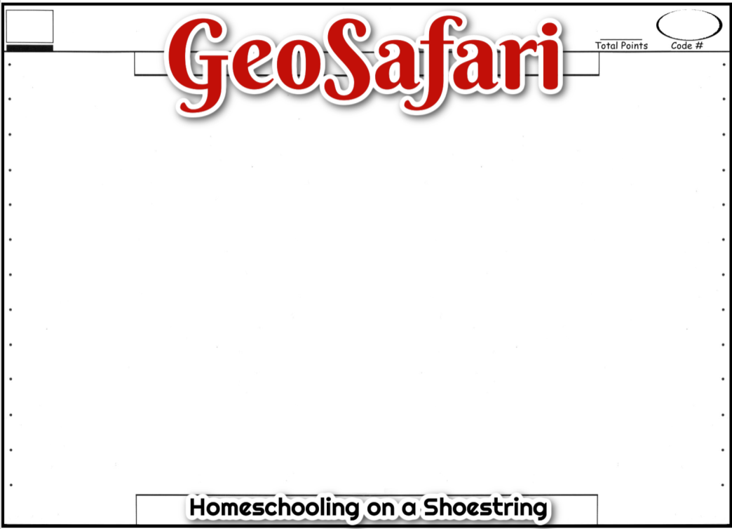 GeoSafari Homeschooling on a Shoestring