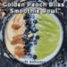 Golden Peach Bliss Smoothie Bowl