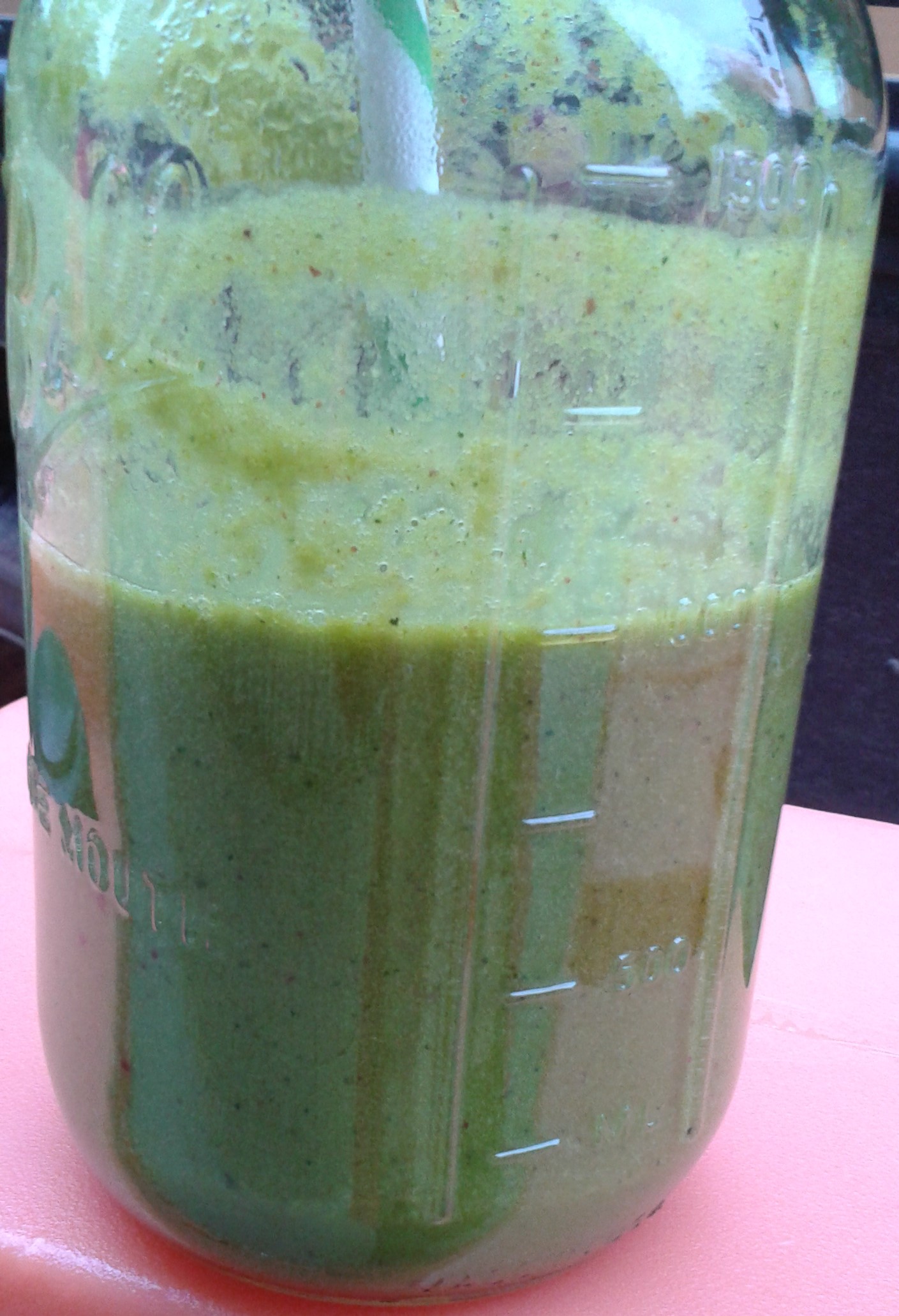 Green Smoothie for Dinner May 19 2015