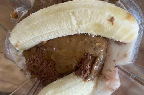 Cacao Banana Nut Smoothie