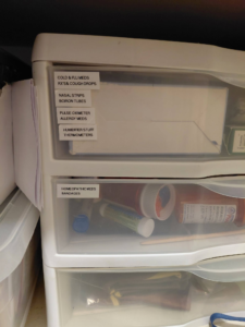 Linen Closet drawers