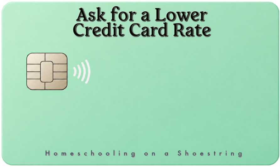 How to ask for a lower credit card interest rate