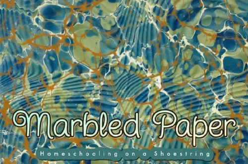 Marbled Paper Craft