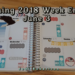 Planning 2018 Week Ending June 3