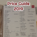 Price Guide 2019