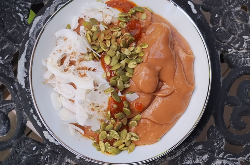 Pumpkin Pie Smoothie Bowl