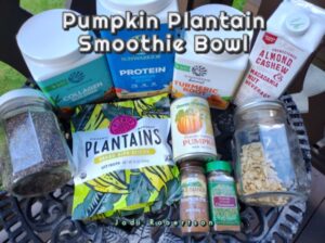 Pumpkin Plantain Smoothie Bowl