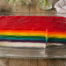 Layered Rainbow Jell-O Dessert Recipe