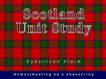 Scotland Unit Study