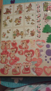 Vintage Sticker Book Page | Jodi Robertson