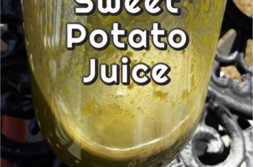 Sweet Potato Juice