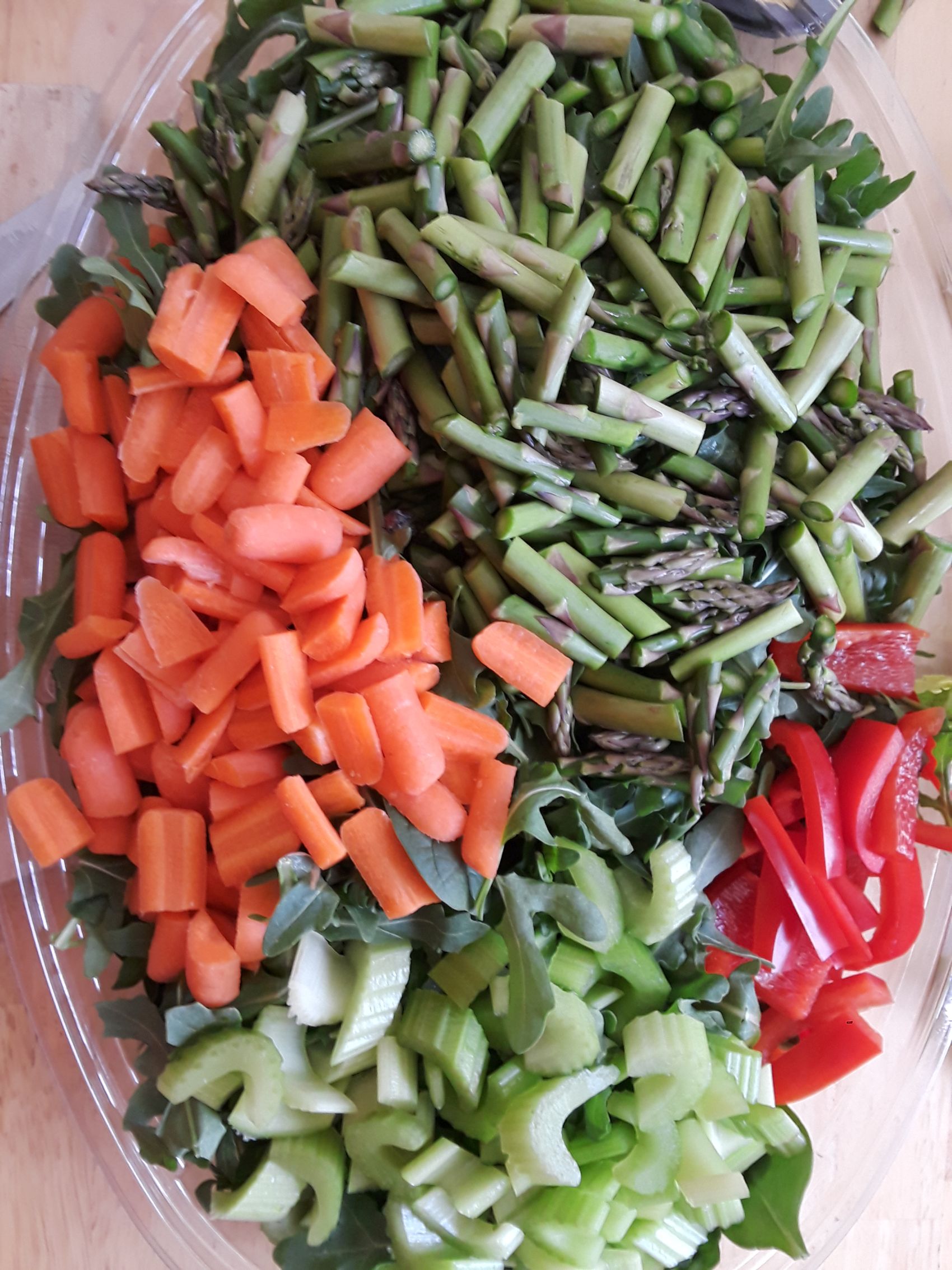 Vegetable Salad Meal Prep